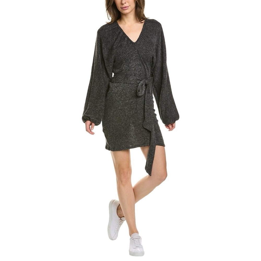 Vintage Havana Tie-back Angora-blend MiniDress. Med NWT‎